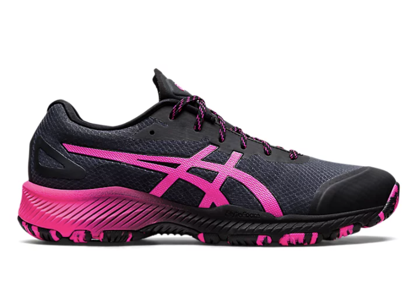 asics netburner professional ff womens black silver